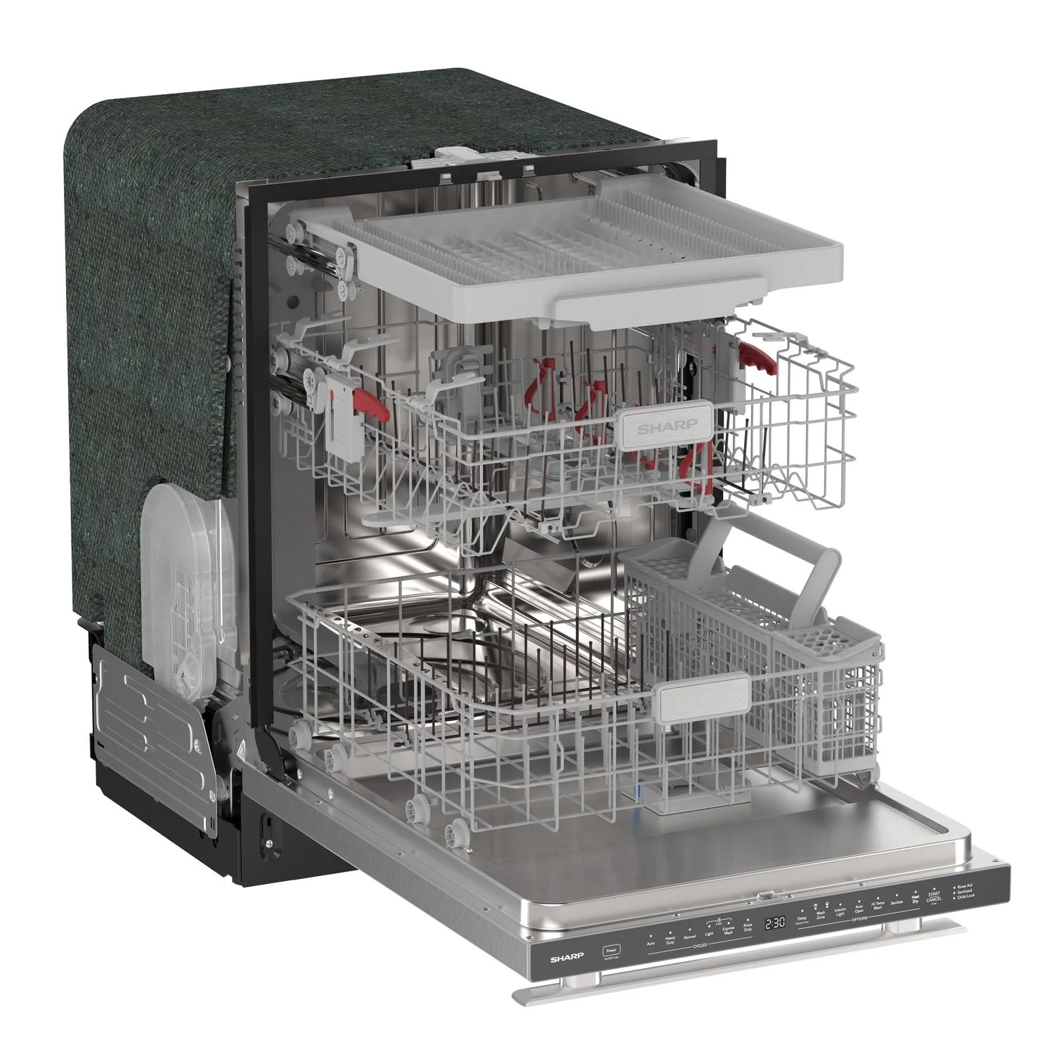 Sharp SDY6768SMS 24 in. Stainless Steel Dishwasher - Image 18