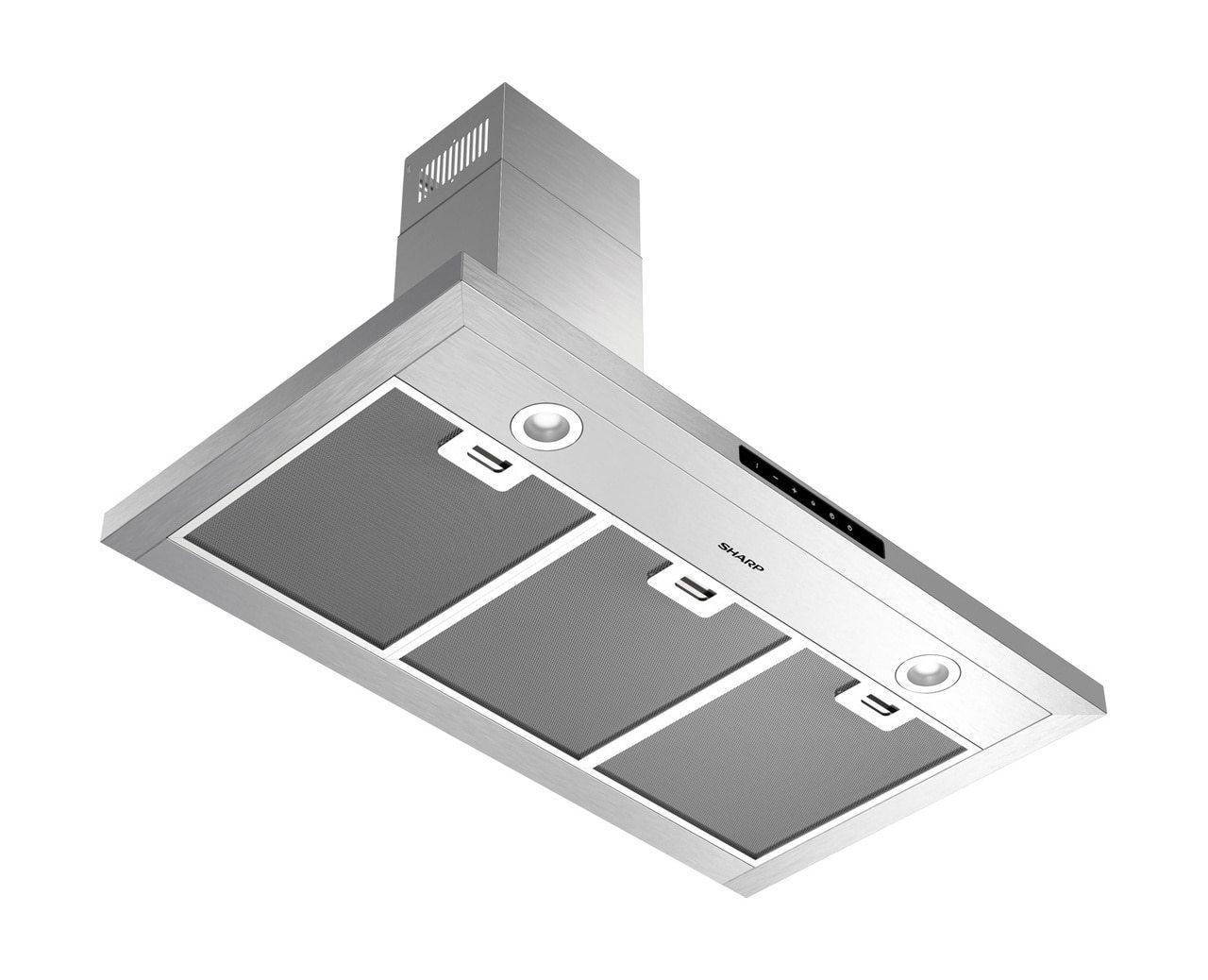 Sharp SHC3662FS 36 in. Wall Mount Chimney Range Hood - Image 4
