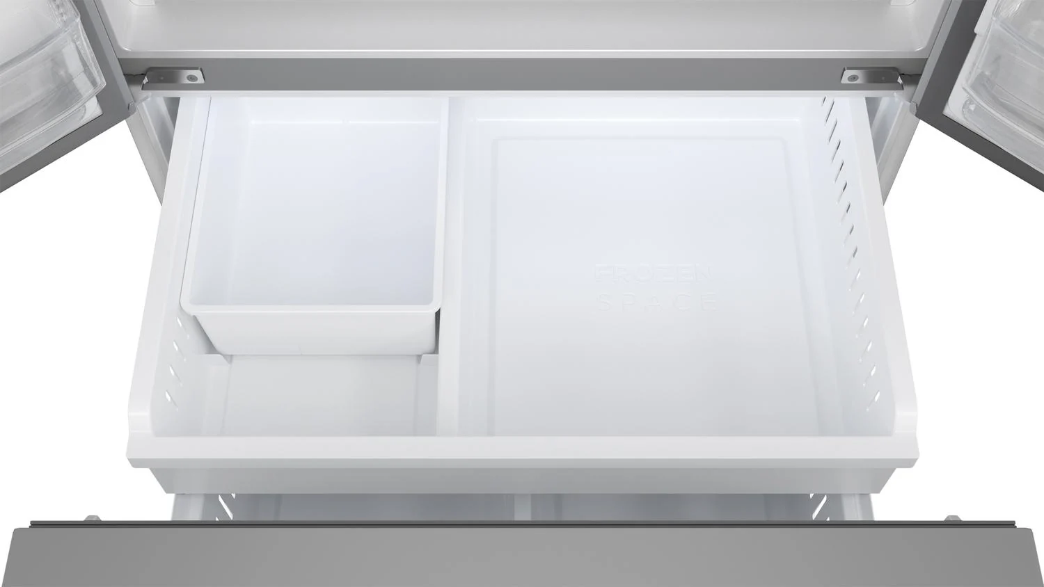 SJF2955KS Sharp French 3-Door Refrigerator with Water Dispenser - Image 3
