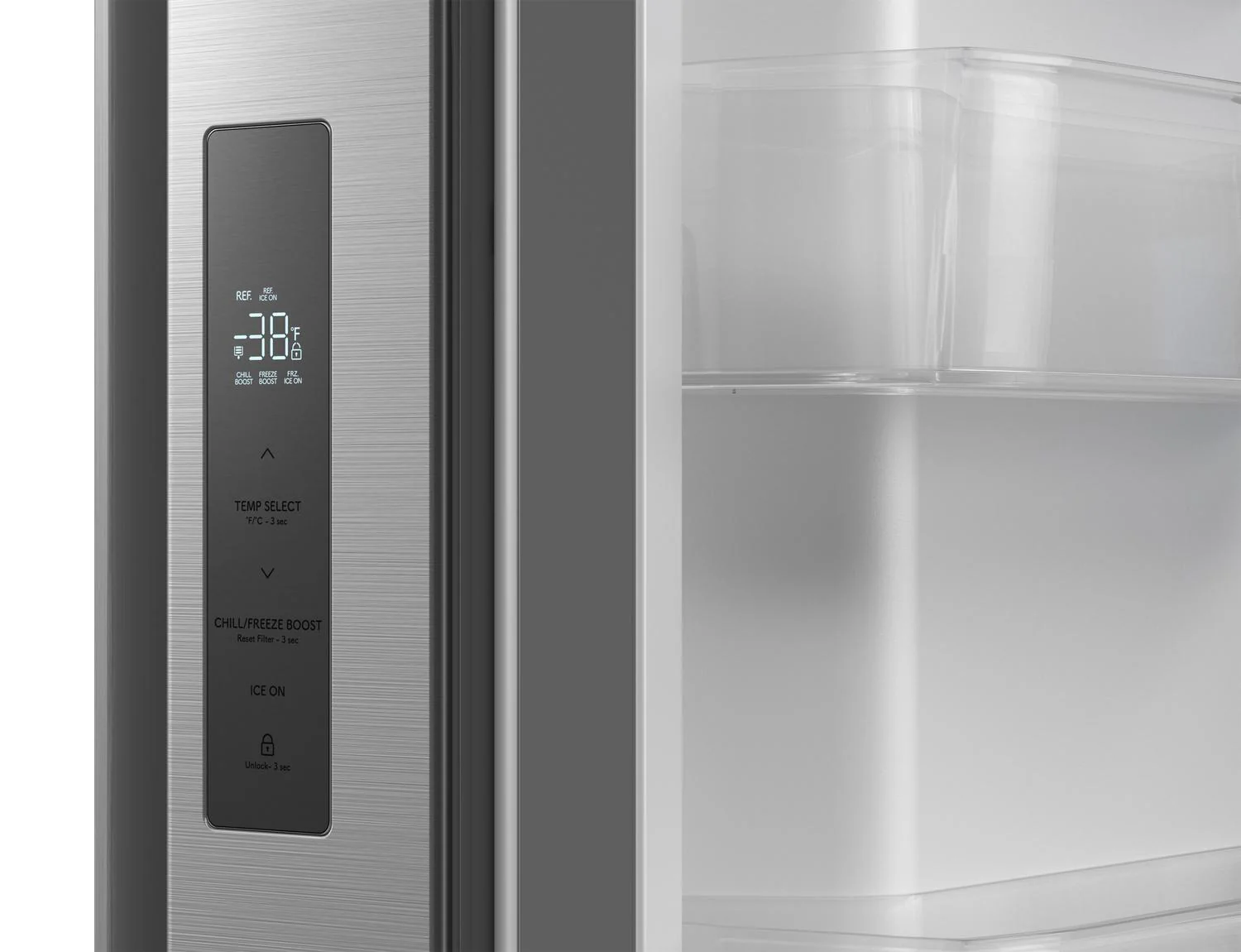 SJF2955KS Sharp French 3-Door Refrigerator with Water Dispenser - Image 4
