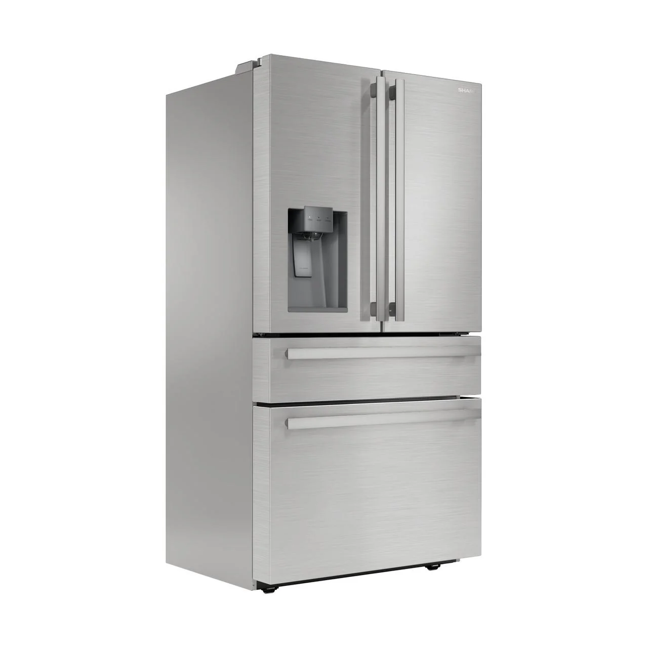 SJG2254FS Sharp French 4-Door Counter-Depth Refrigerator with Water Dispenser - Image 3