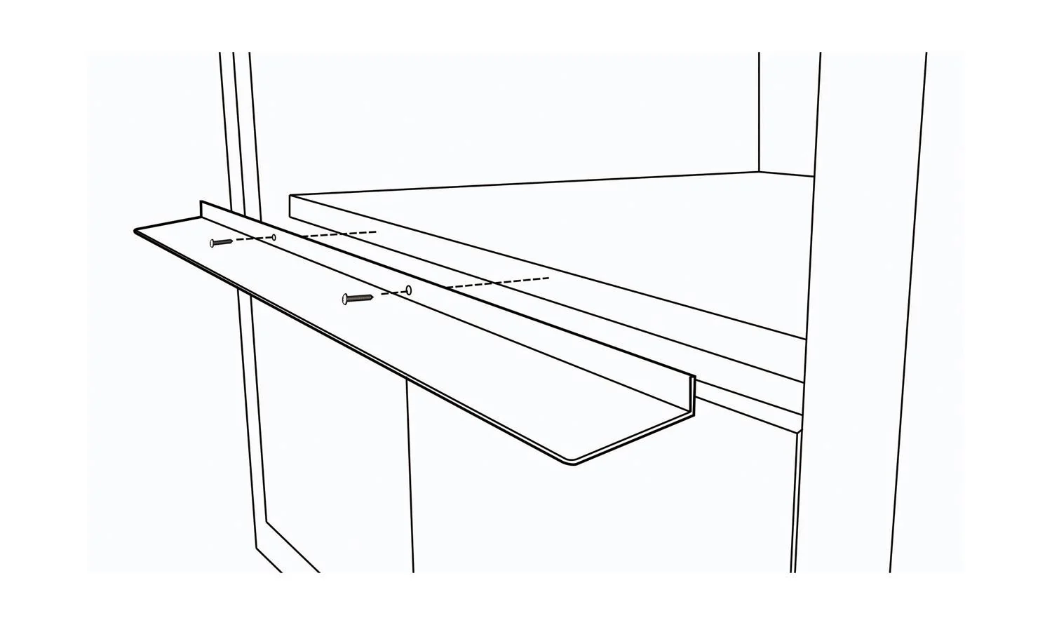 Sharp SKMD24F0AH 24 in. Black Stainless Steel Flush Mount Deflector for SMD2470AH - Image 4