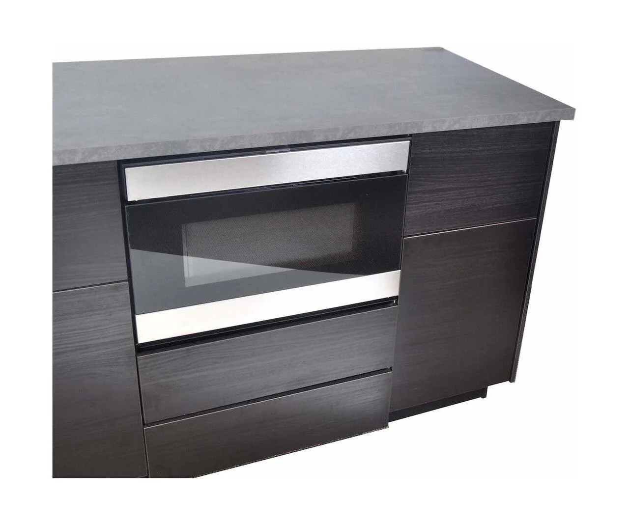 Sharp SKMD24U0ES 24 in. Under the Counter Microwave Drawer Oven Pedestal - Image 4