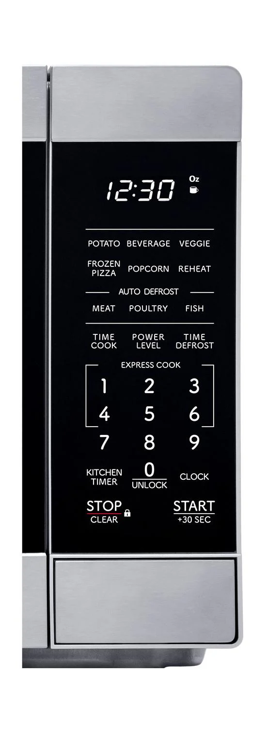 SMC0962KS Sharp 0.9 cu. ft. 900W Stainless Steel Countertop Microwave Oven - Image 5