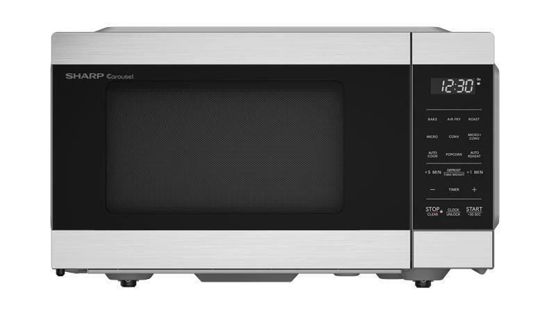 Sharp SMC0985KS 0.9 cu. ft. 900W Countertop Convection Microwave Oven with Air Fry - Image 2