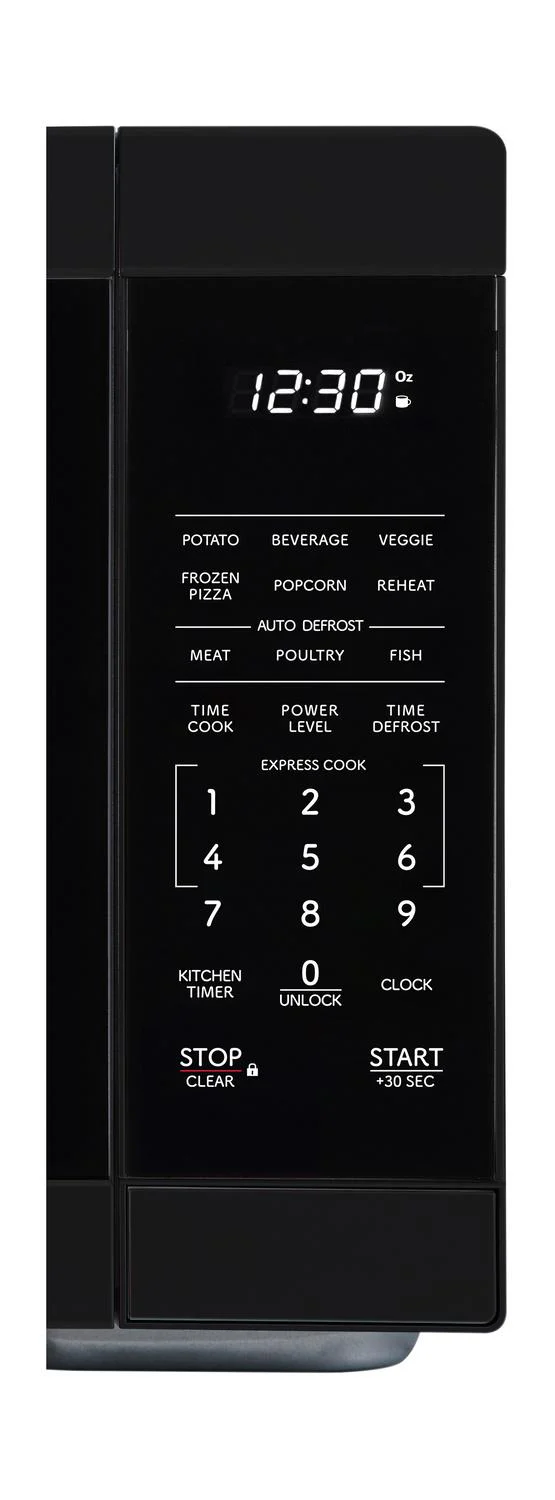 SMC1161KB Sharp 1.1 cu. ft. 1000W Black Countertop Microwave Oven - Image 5