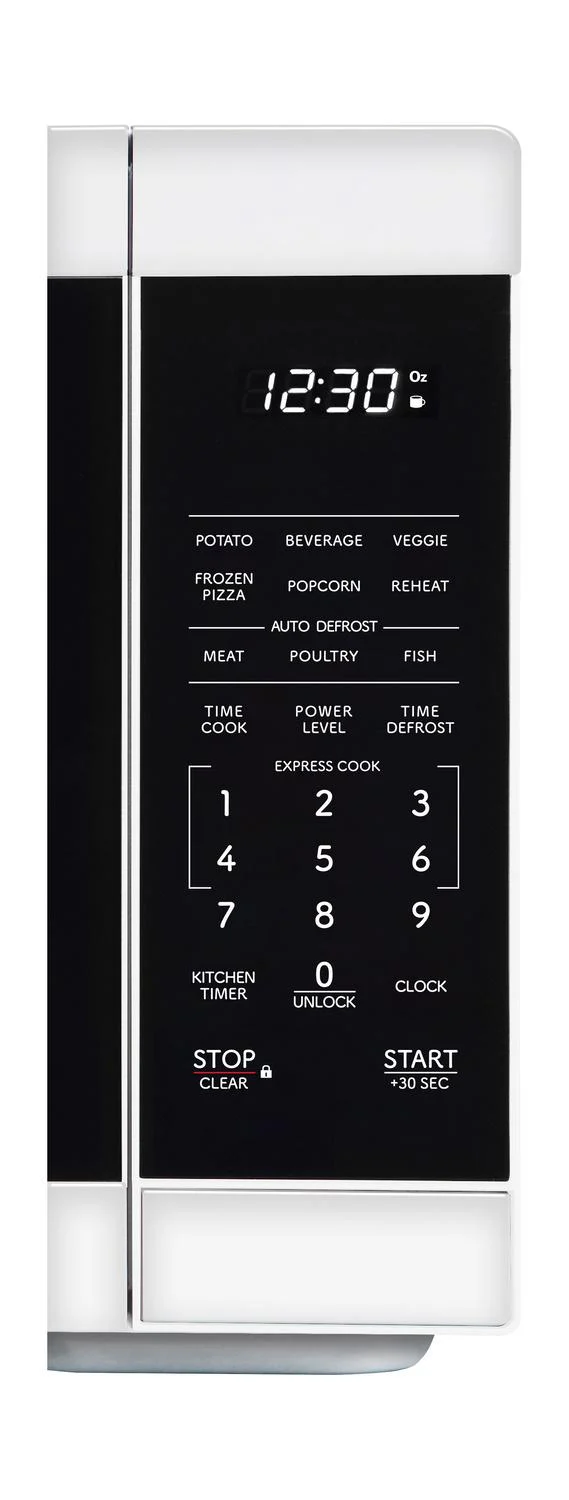 SMC1161KW Sharp 1.1 cu. ft. 1000W White Countertop Microwave Oven - Image 5