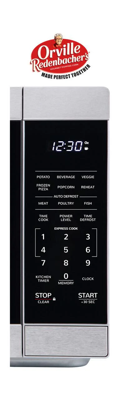 Sharp SMC1162HS 1.1 cu. ft. Mid-Size Countertop Microwave Oven - Image 3