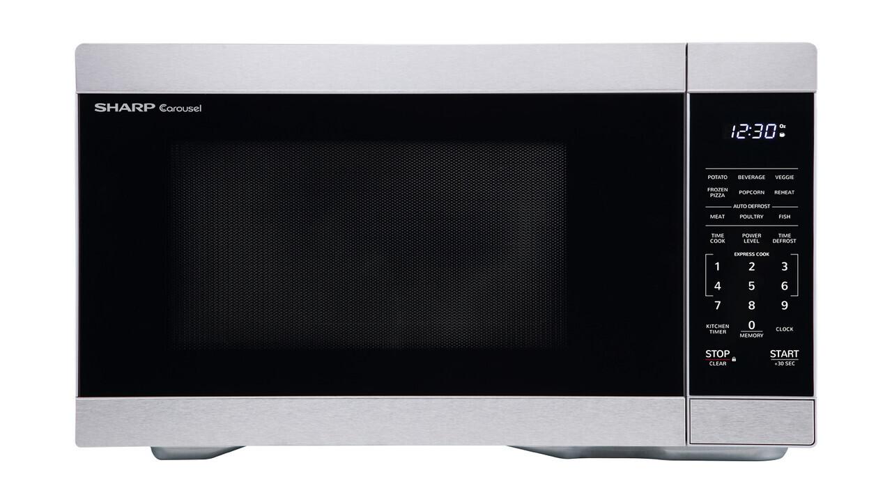 Sharp SMC1162HS 1.1 cu. ft. Mid-Size Countertop Microwave Oven - Image 6