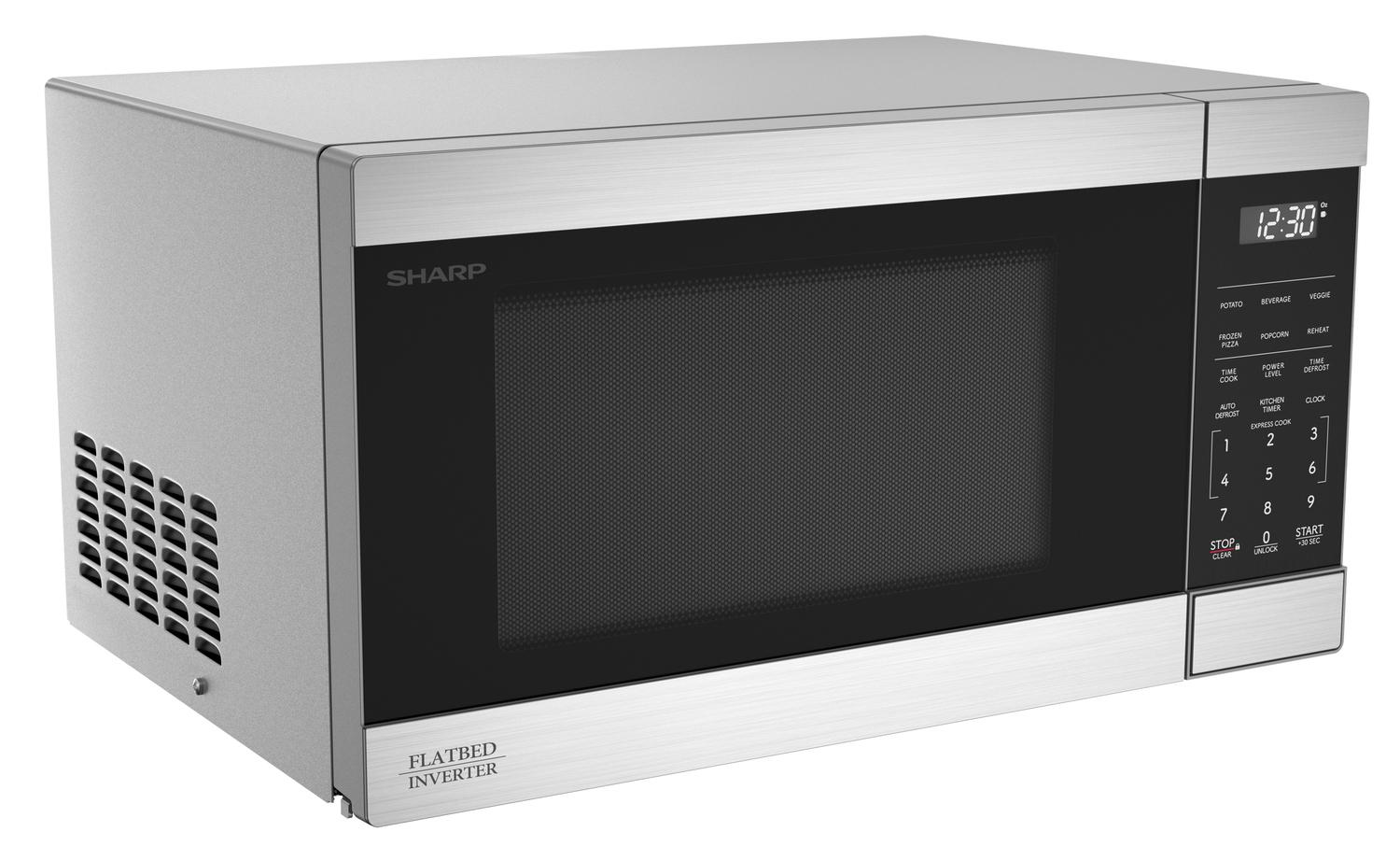 SMC1174KS Sharp 1.1 cu. ft. 1100W Flatbed Countertop Microwave Oven with Inverter Technology - Image 8