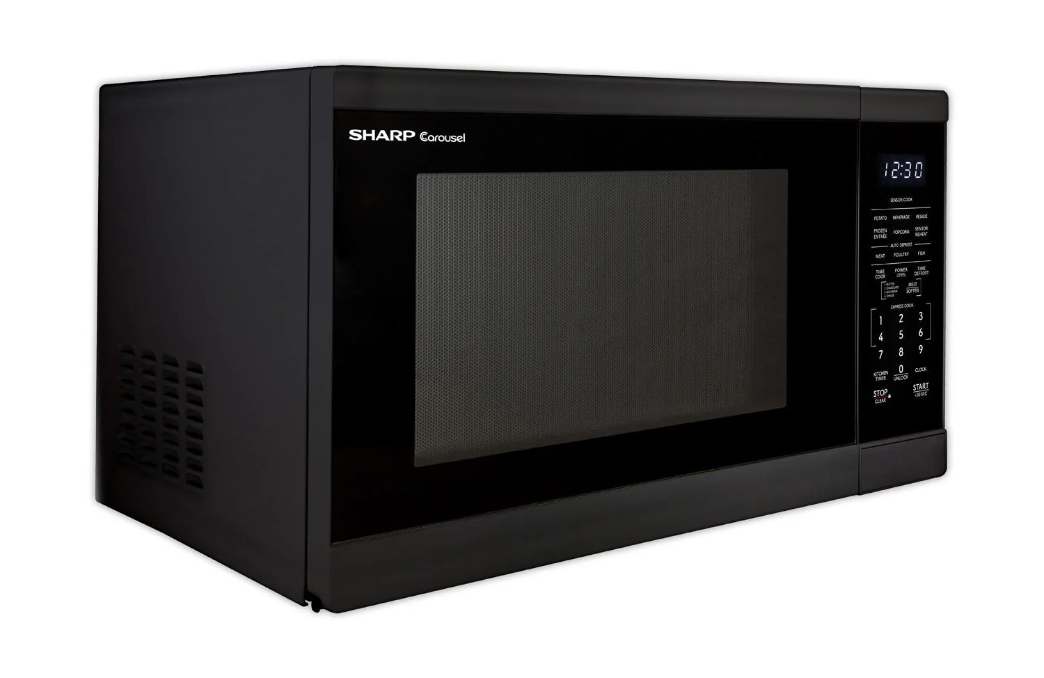 SMC1461KB Sharp 1.4 cu. ft. 1100W Black Countertop Microwave Oven - Image 3