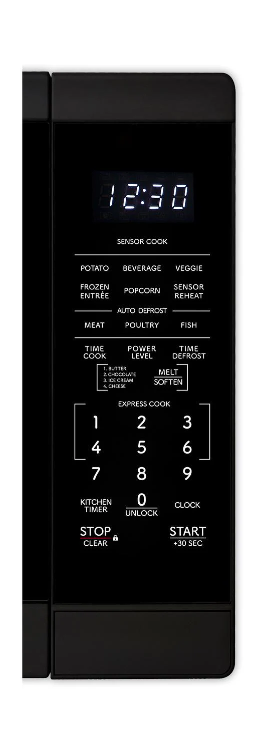 SMC1461KB Sharp 1.4 cu. ft. 1100W Black Countertop Microwave Oven - Image 5