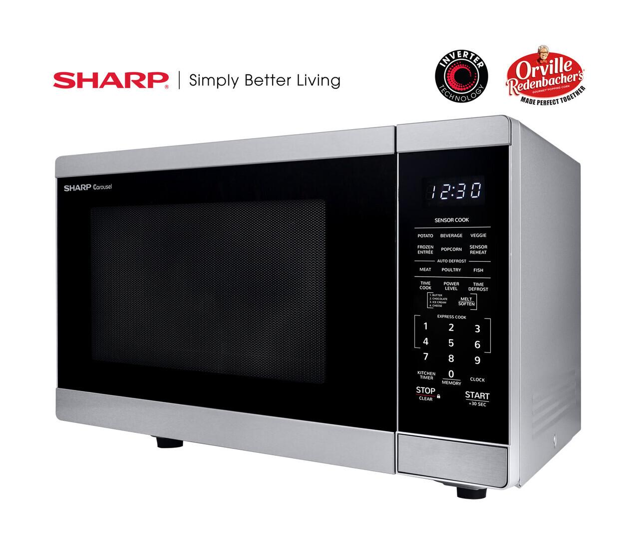 Sharp SMC1464HS 1.4 cu. ft. Family-Size Countertop Microwave Oven with Inverter Technology - Image 4
