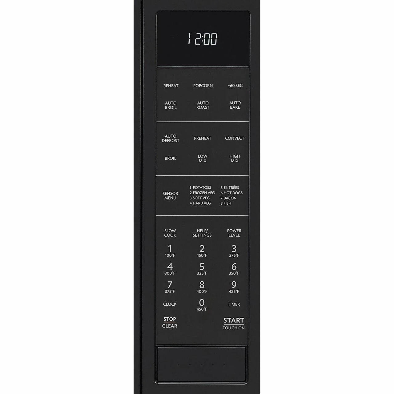 Sharp SMC1585BB 1.5 cu. ft. 900W Sharp Matte Black Carousel Convection Microwave Oven - Image 3
