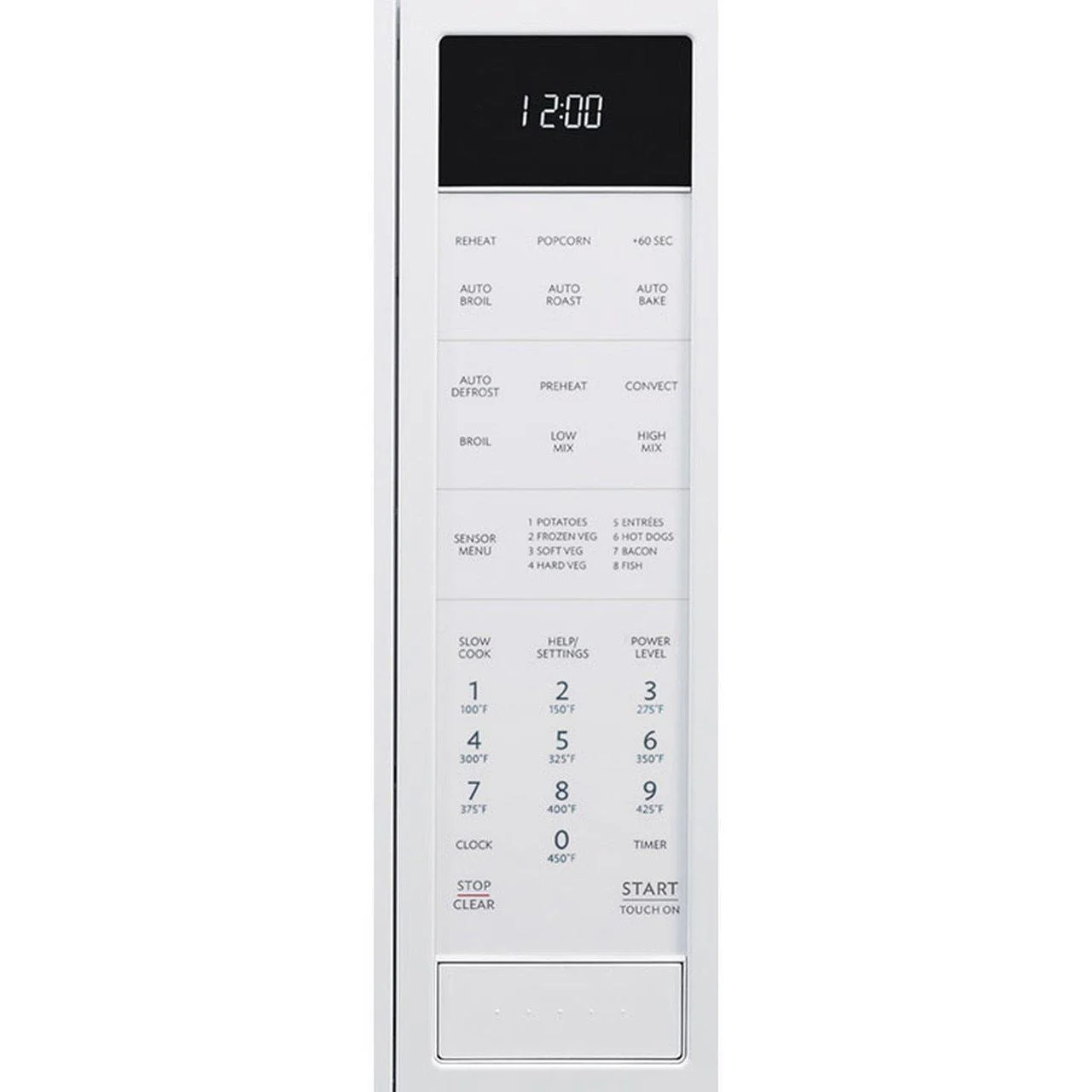 Sharp SMC1585BW 1.5 cu. ft. 900W Sharp White Carousel Convection + Microwave Oven - Image 3