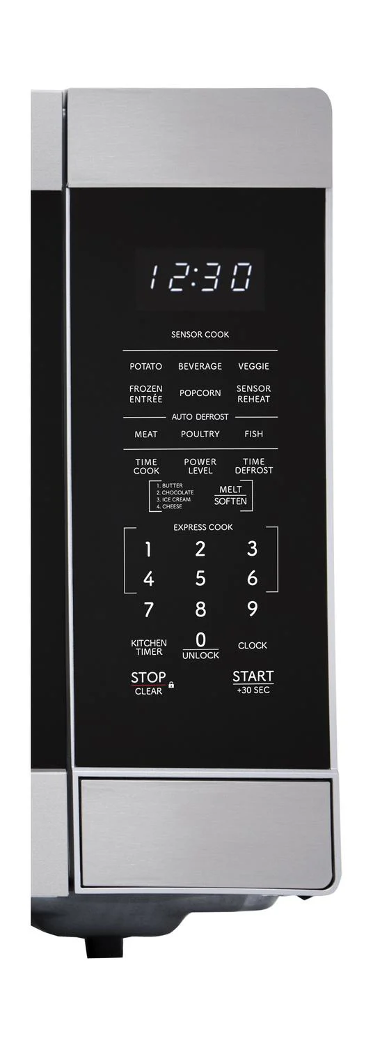 SMC1662KS Sharp 1.6 cu. ft. 1100W Stainless Steel Countertop Microwave Oven - Image 5
