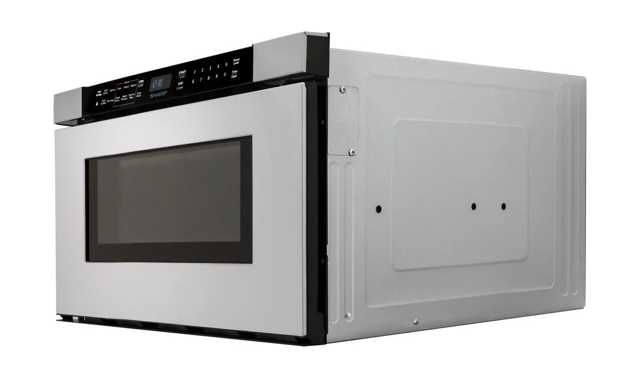 Sharp SMD2440JS 24 in. 1.2 cu. ft. Built-In Stainless Steel Microwave Drawer Oven - Image 6