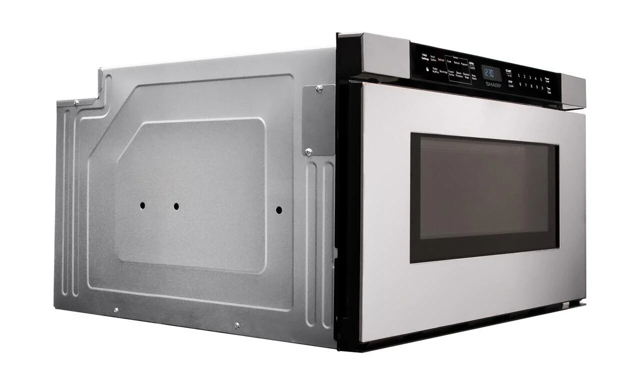Sharp SMD2440JS 24 in. 1.2 cu. ft. Built-In Stainless Steel Microwave Drawer Oven - Image 7