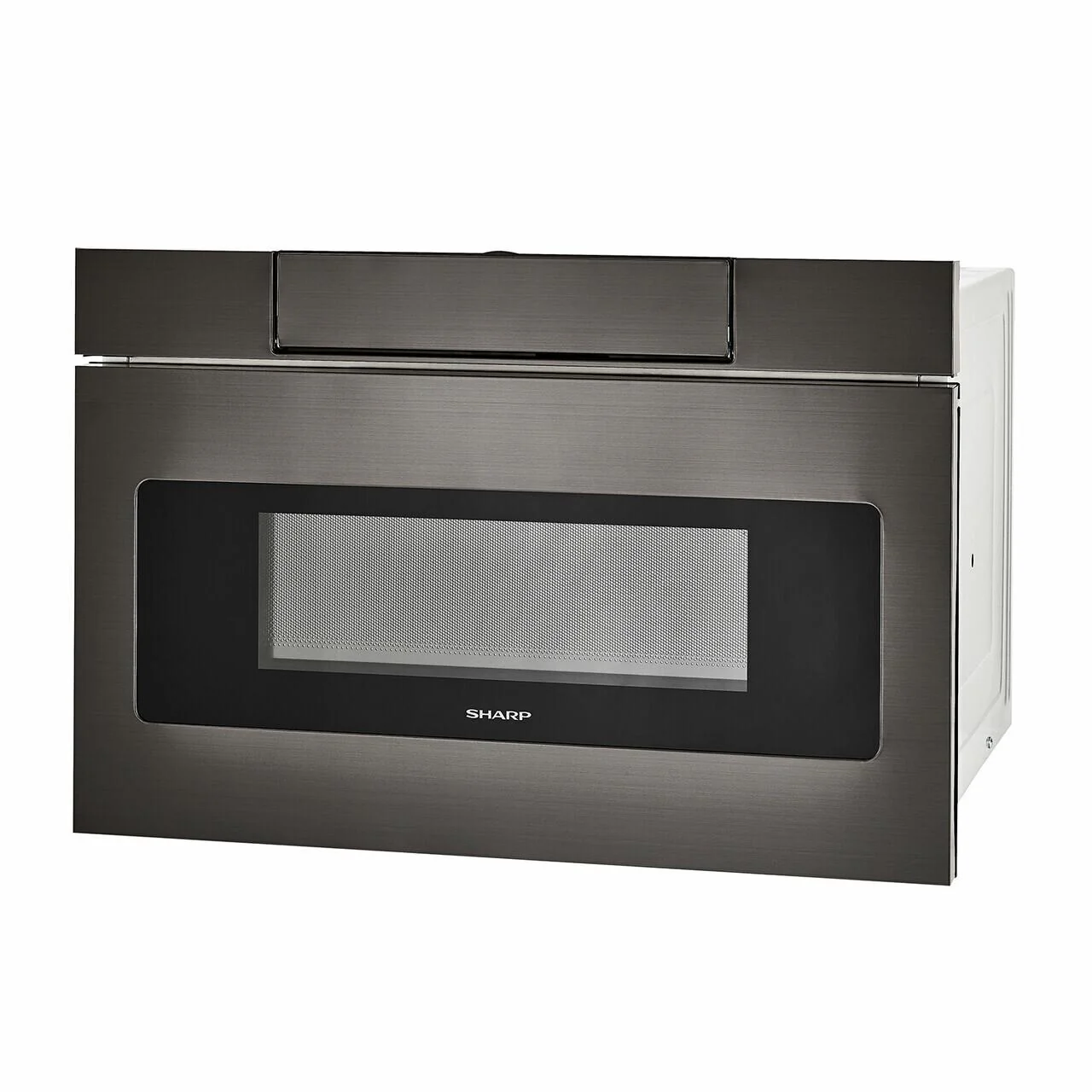 Sharp SMD2470AH 24 in. 1.2 cu. ft. 950W Sharp Black Stainless Steel Microwave Drawer Oven - Image 2
