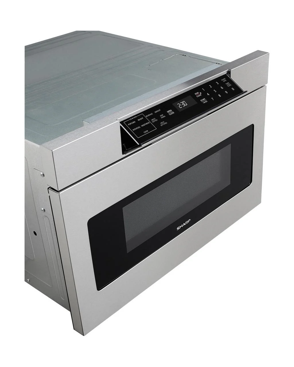 Sharp SMD2470ASY 24 in. 1.2 cu. ft. 950W Sharp Stainless Steel Microwave Drawer Oven - Image 2