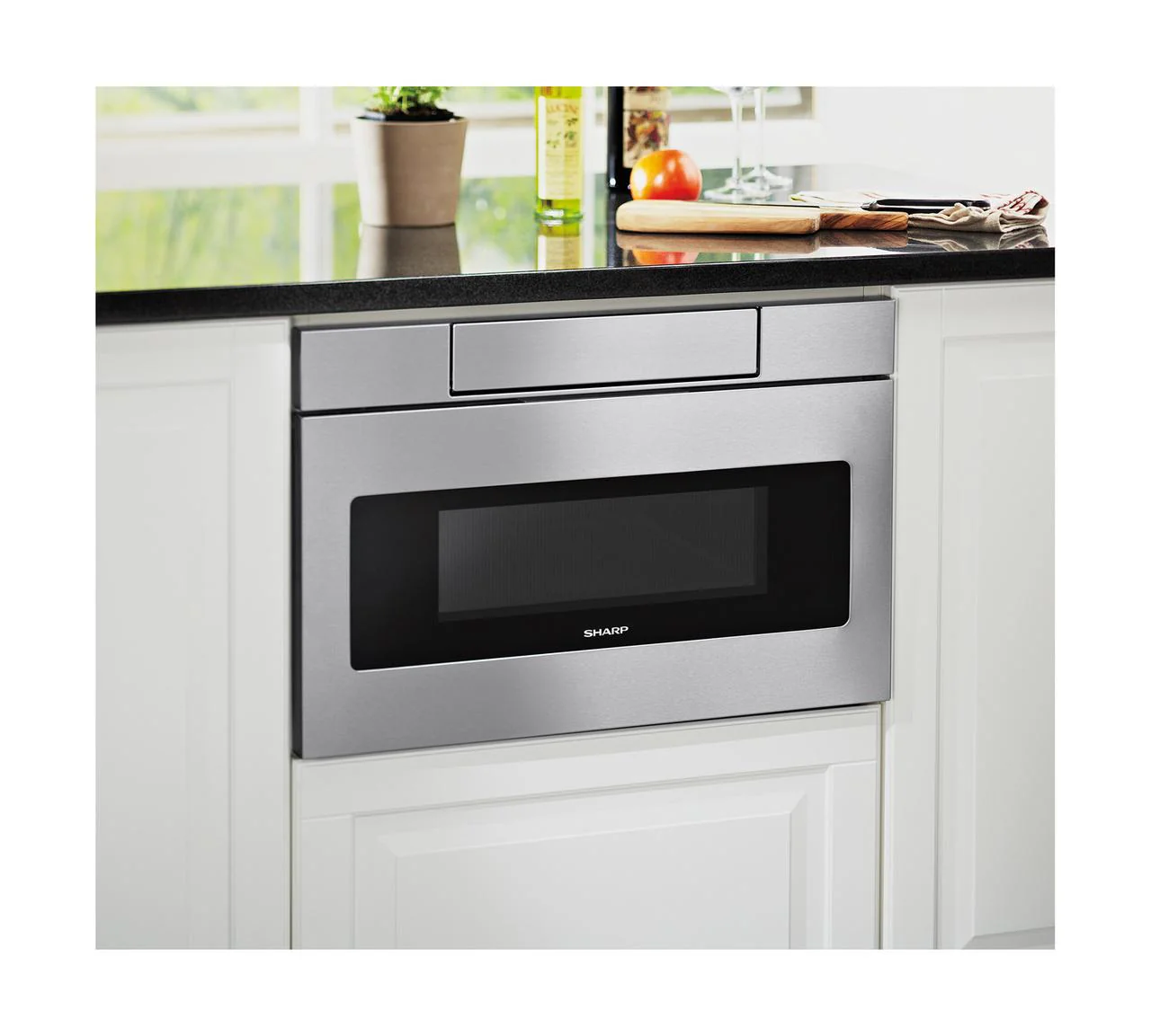 Sharp SMD2470ASY 24 in. 1.2 cu. ft. 950W Sharp Stainless Steel Microwave Drawer Oven - Image 7