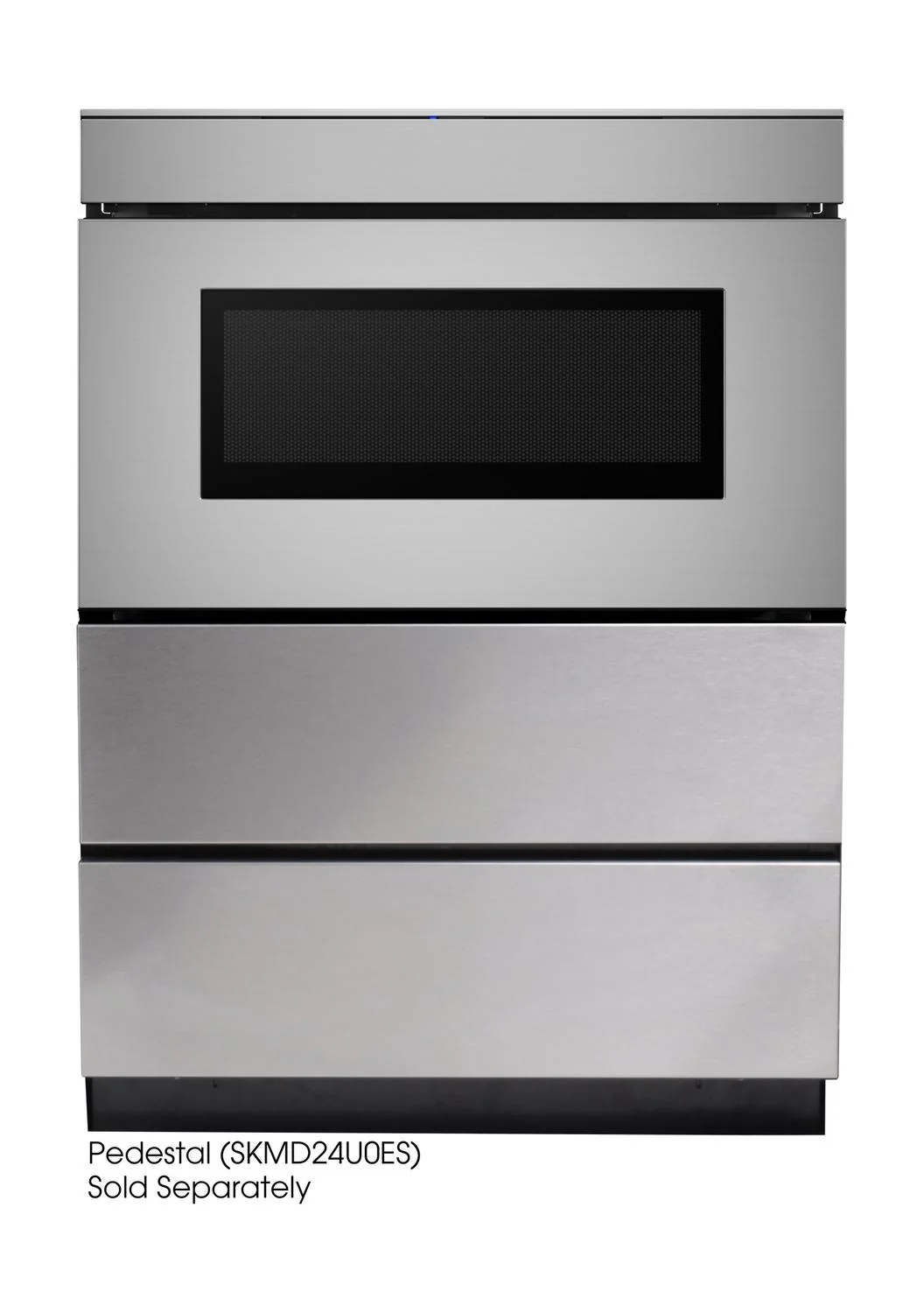 Sharp SMD2479JS 24 in. 1.2 cu. ft. 950W Sharp Stainless Steel Smart Easy Wave Open Microwave Drawer Oven - Image 8