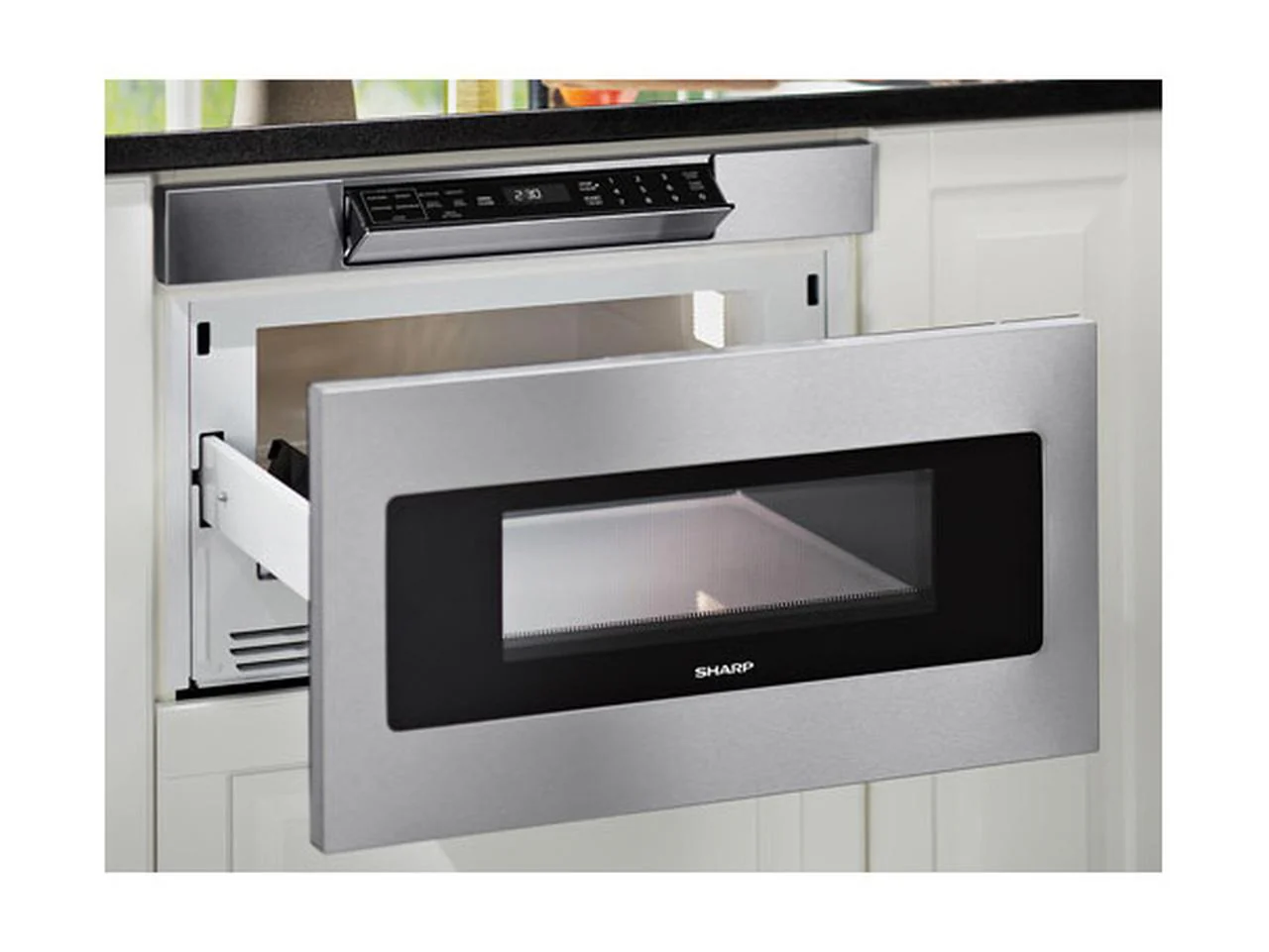 Sharp SMD3070ASY 30 in. 1.2 cu. ft. 950W Sharp Stainless Steel Microwave Drawer Oven - Image 2