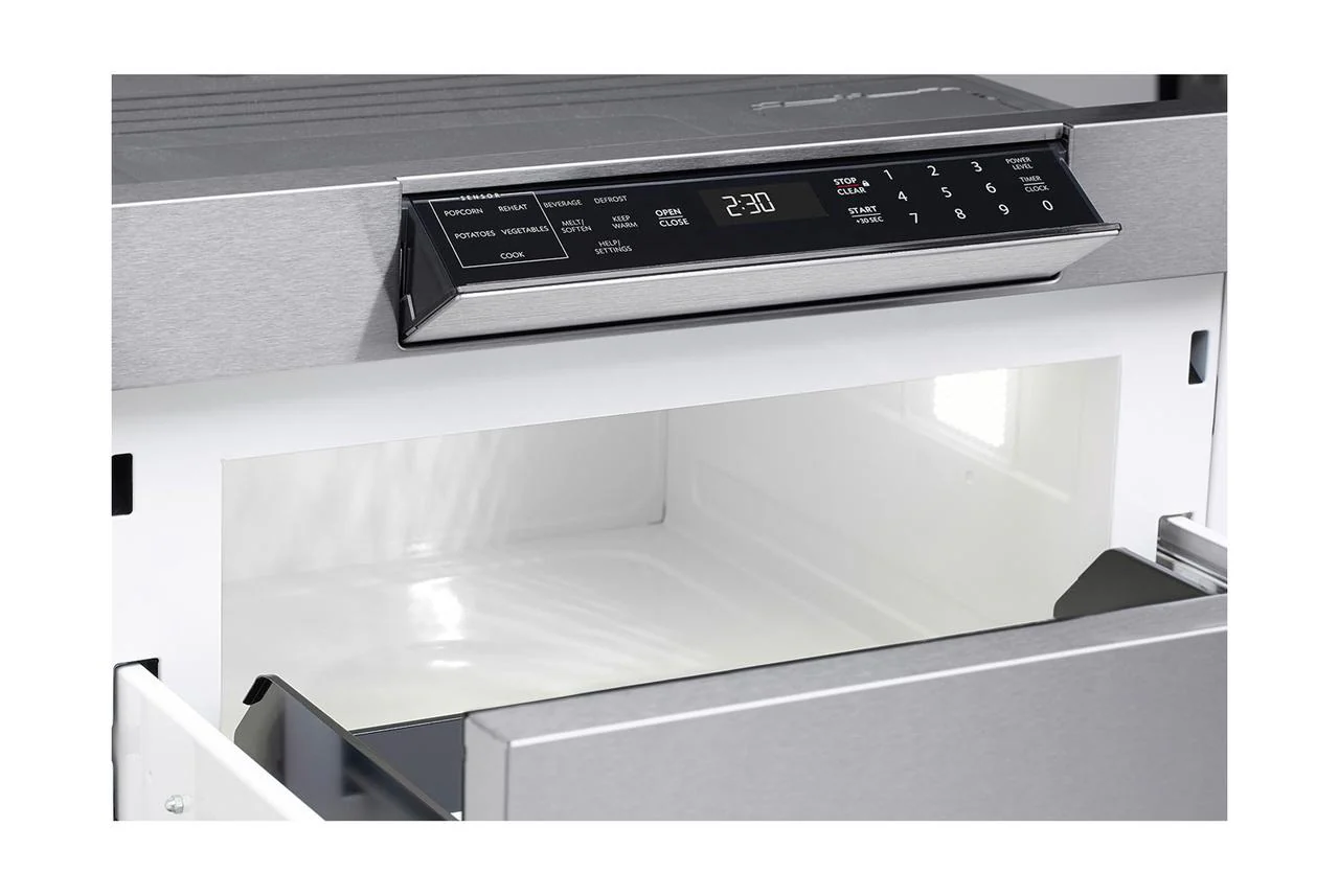 Sharp SMD3070ASY 30 in. 1.2 cu. ft. 950W Sharp Stainless Steel Microwave Drawer Oven - Image 3
