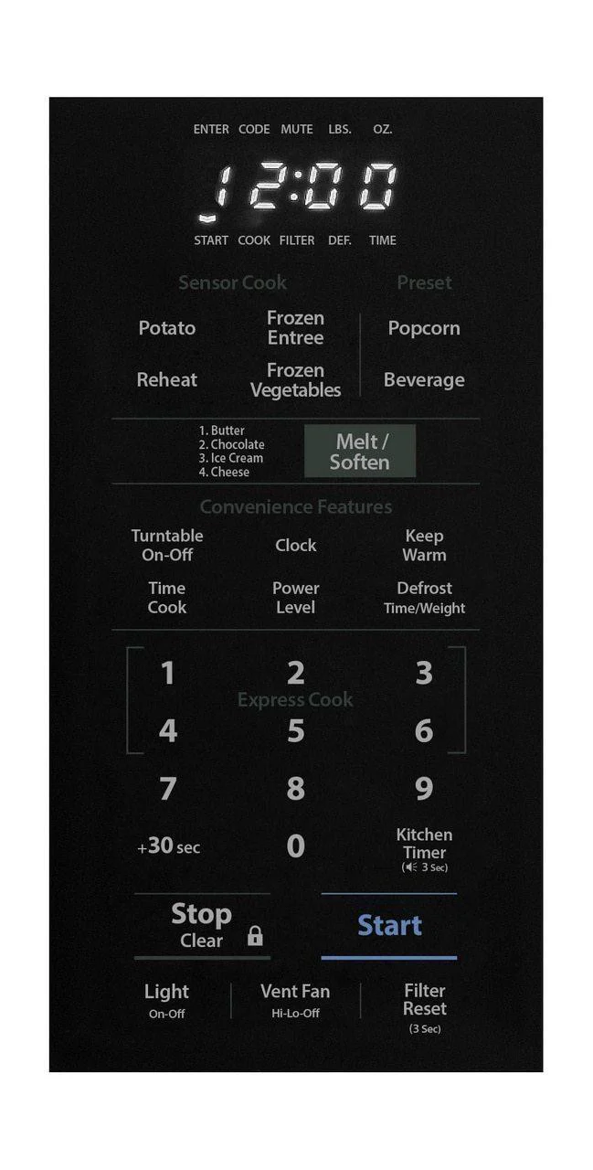 1.6 cu. ft. 1000W Over-the-Range Microwave Oven - Image 3