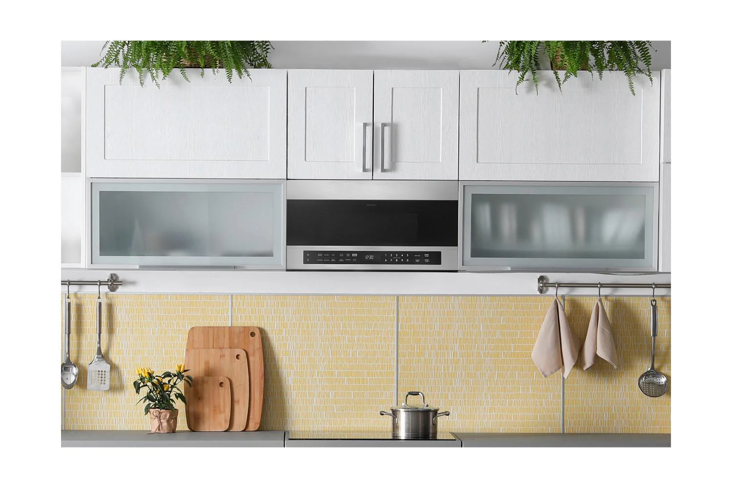Sharp SMO1969JS 1.9 cu. ft. Smart Over-the-Range-Microwave Oven - Image 10