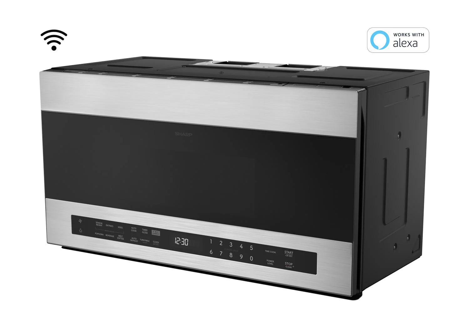 Sharp SMO1969JS 1.9 cu. ft. Smart Over-the-Range-Microwave Oven - Image 3