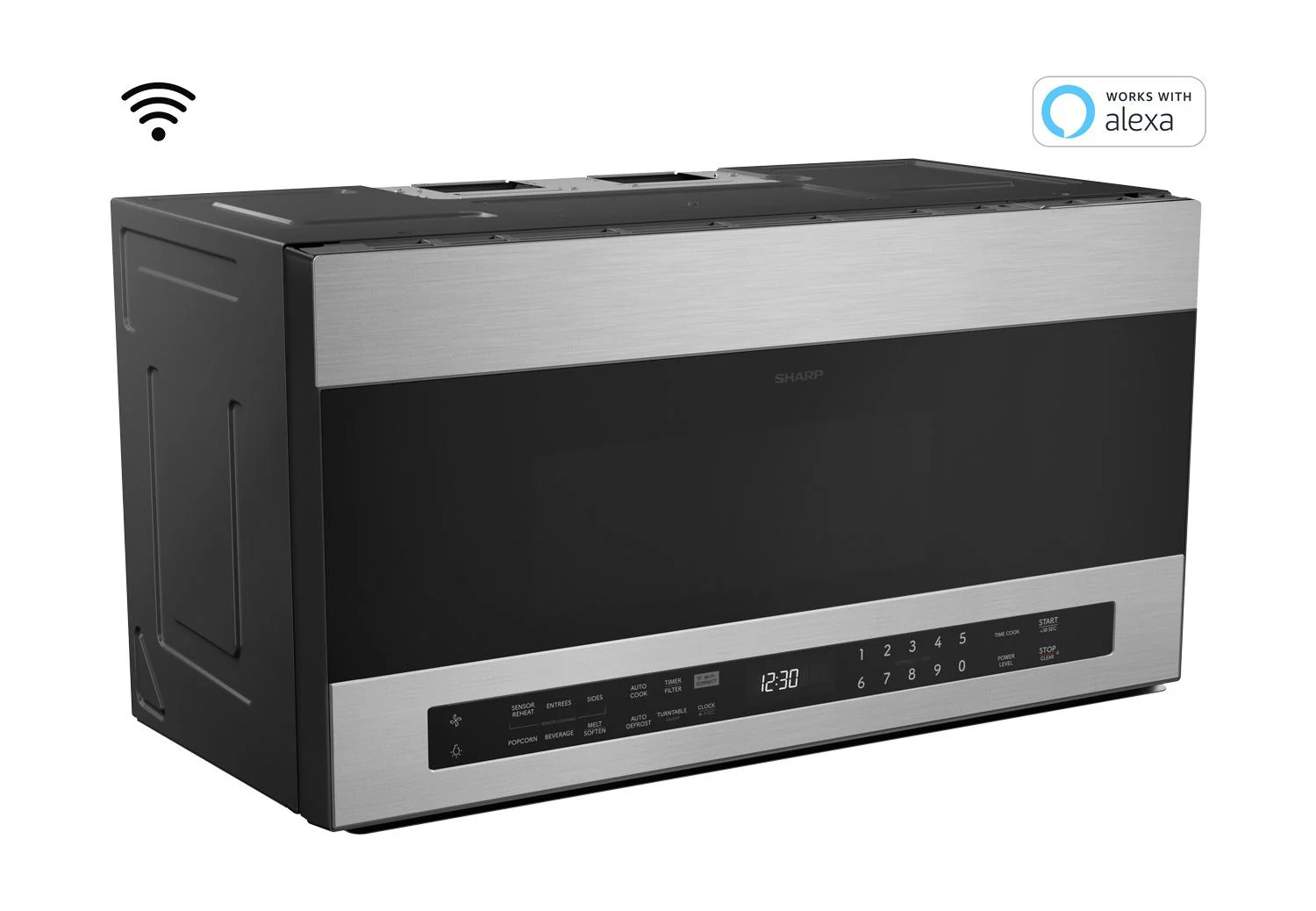 Sharp SMO1969JS 1.9 cu. ft. Smart Over-the-Range-Microwave Oven - Image 5