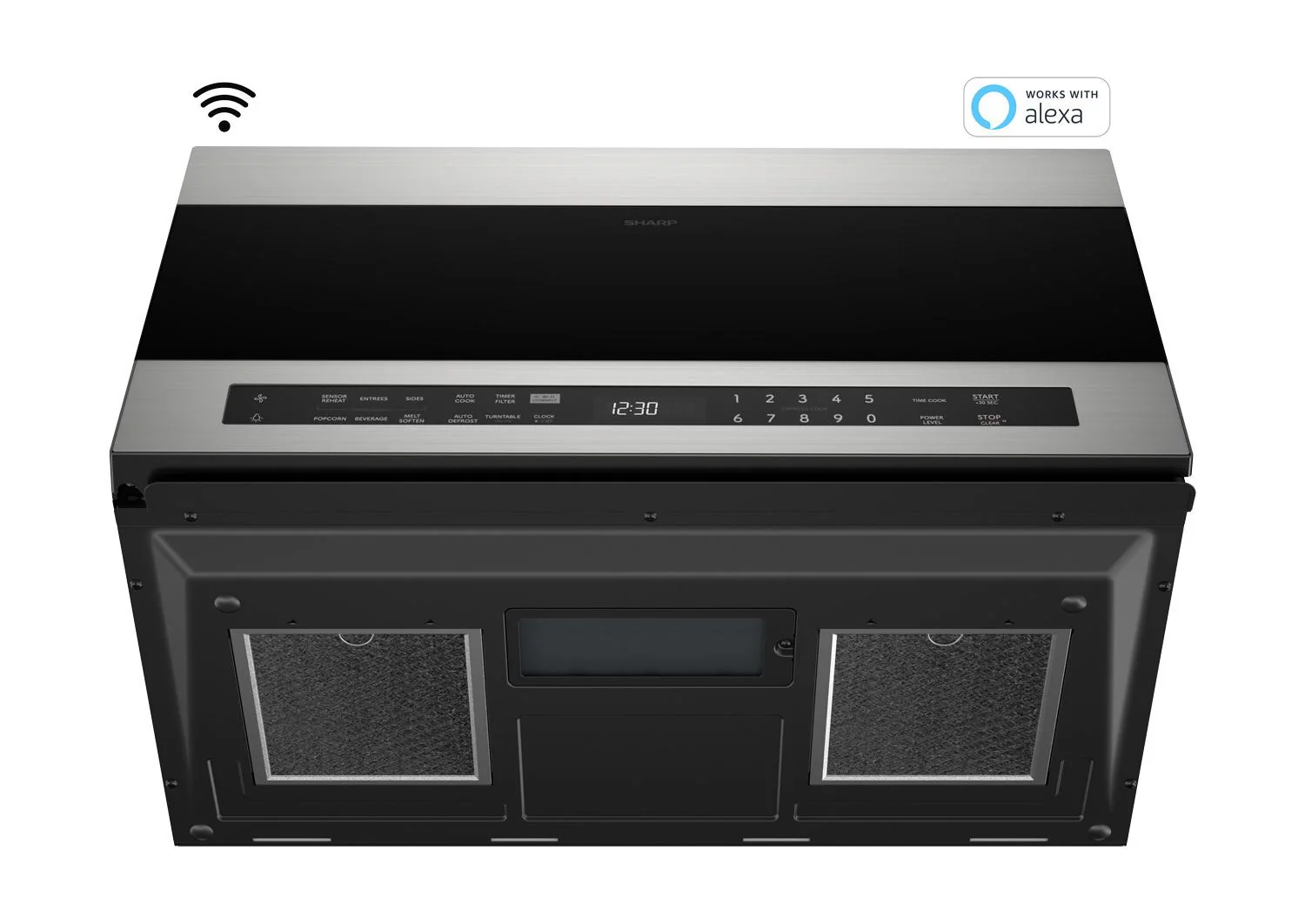 Sharp SMO1969JS 1.9 cu. ft. Smart Over-the-Range-Microwave Oven - Image 8