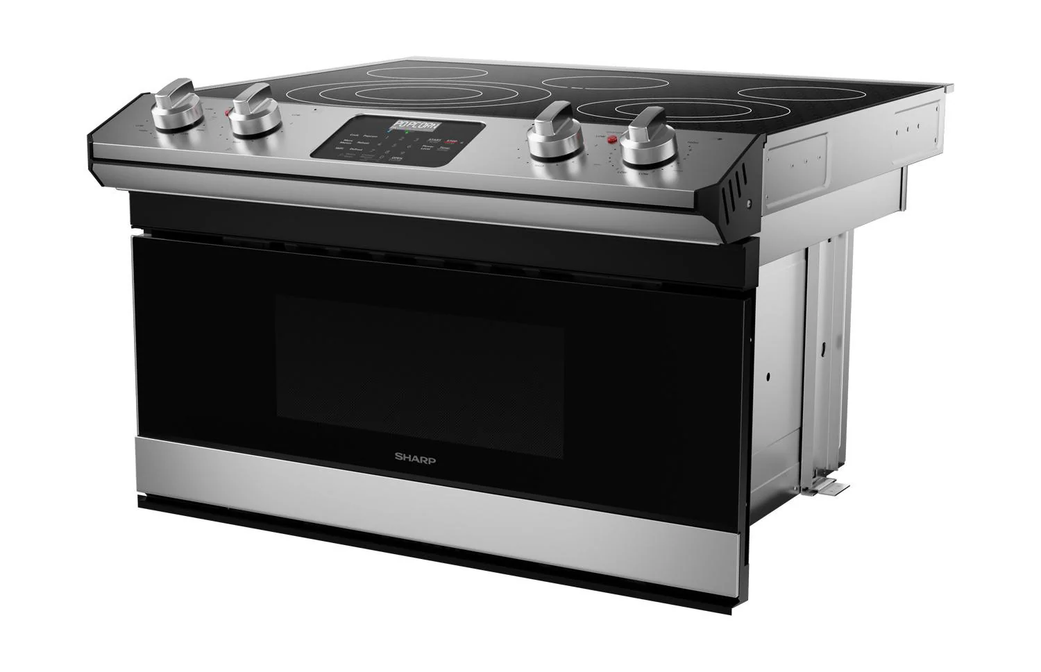 Sharp STR3065HS Smart Radiant Rangetop with Microwave Drawer Oven - Image 2