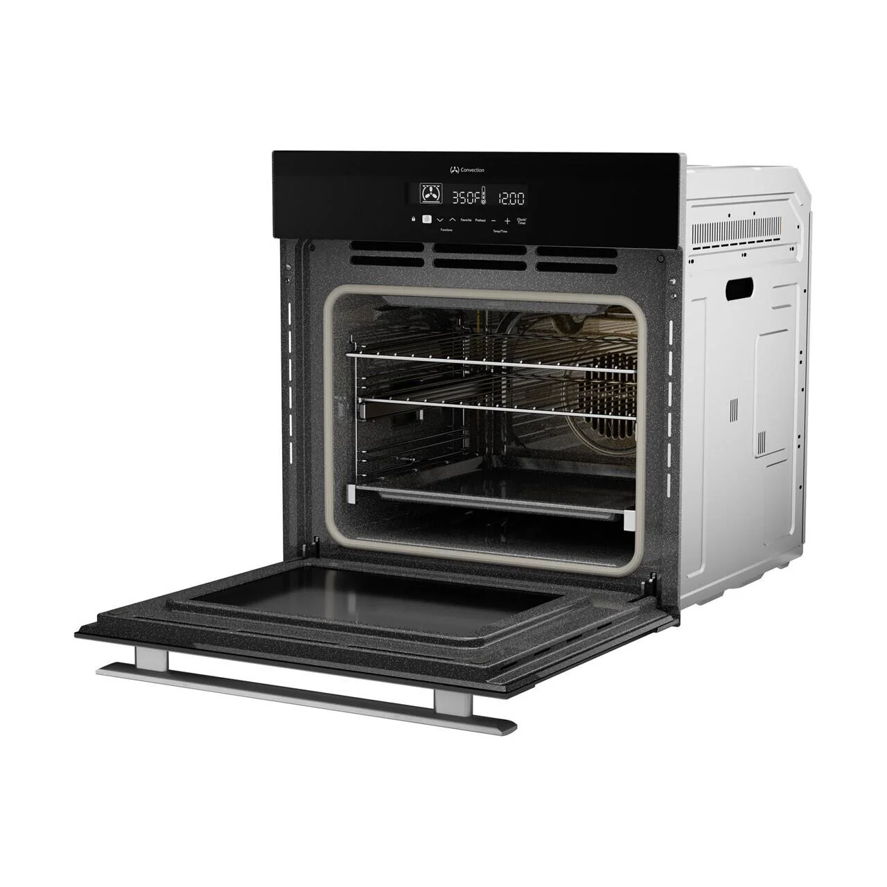 Sharp SWA2450GS 24 in. Stainless Steel European Convection Built-In Single Wall Oven - Image 2