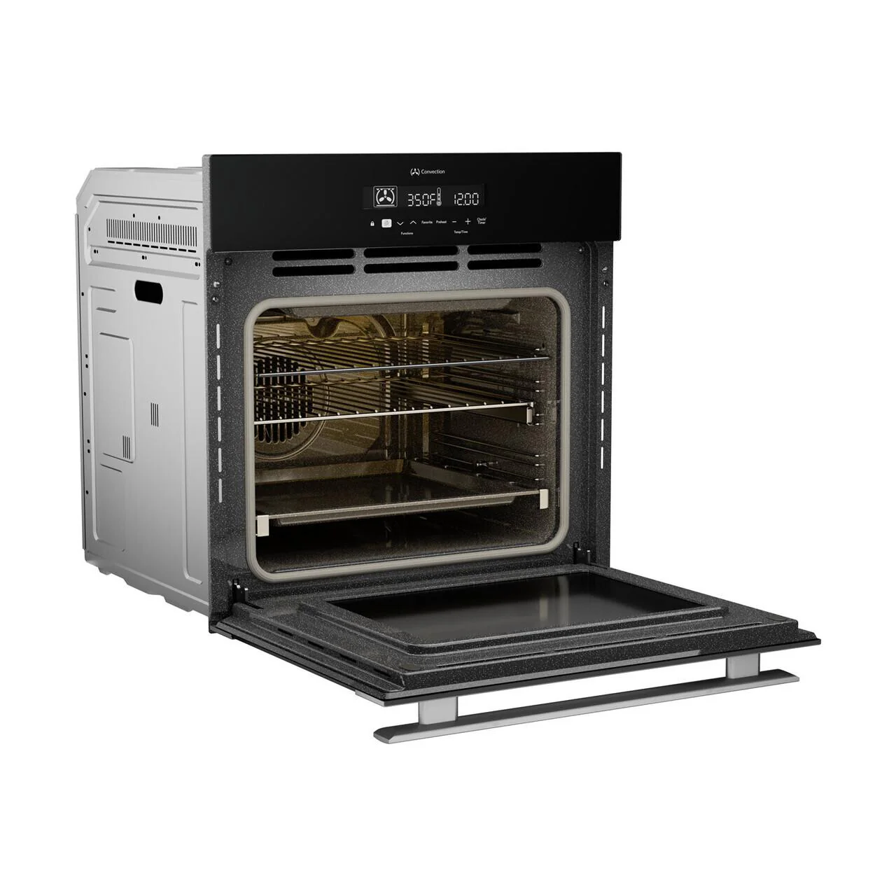 Sharp SWA2450GS 24 in. Stainless Steel European Convection Built-In Single Wall Oven - Image 3