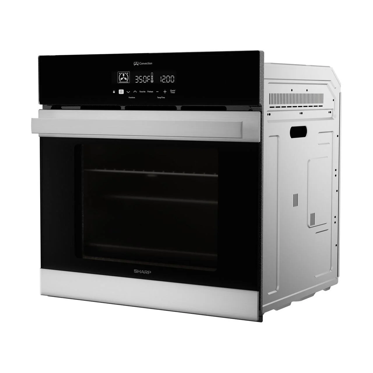 Sharp SWA2450GS 24 in. Stainless Steel European Convection Built-In Single Wall Oven - Image 6