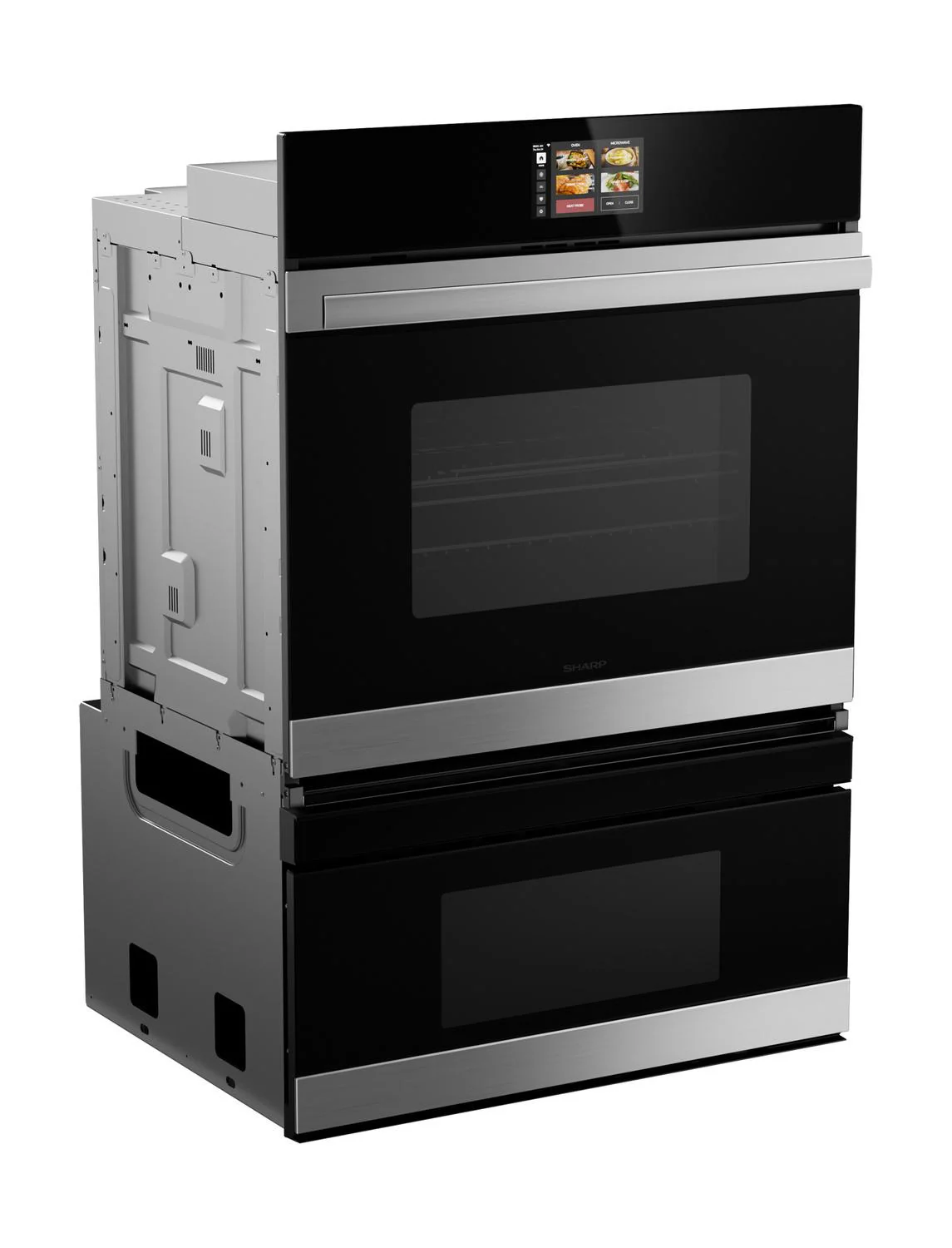 Sharp SWB3085HS 30 in. Smart Convection Wall Oven with Microwave Drawer Oven - Image 2