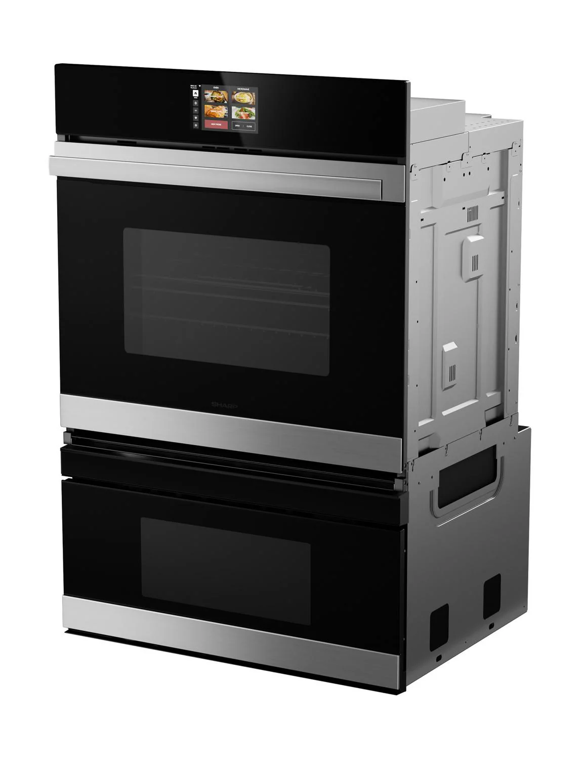 Sharp SWB3085HS 30 in. Smart Convection Wall Oven with Microwave Drawer Oven - Image 4
