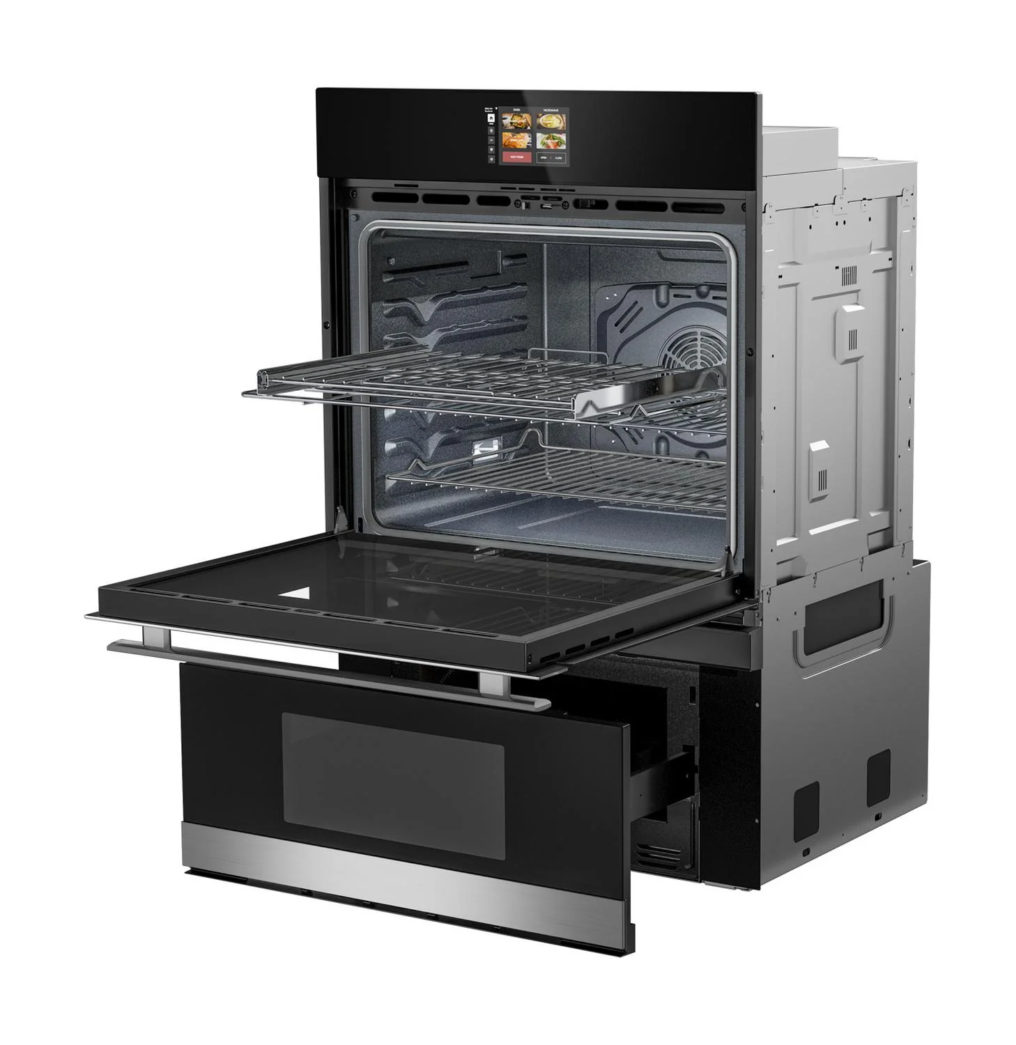 Sharp SWB3085HS 30 in. Smart Convection Wall Oven with Microwave Drawer Oven - Image 5