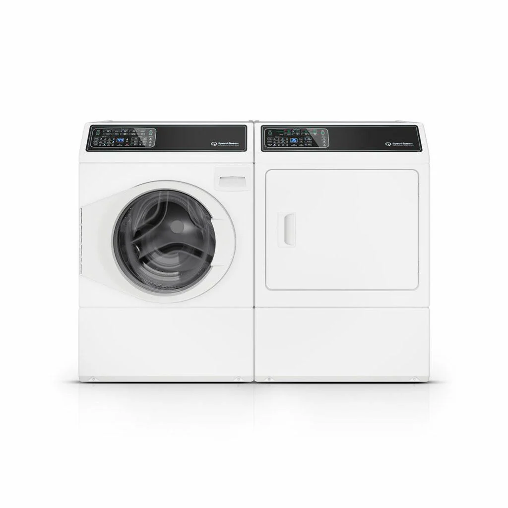 Speed Queen DF7004WG DF7 Sanitizing White Gas Dryer with Front Control Pet Plus™ Steam Over-Dry Protection Technology ENERGY STAR® Certified 5-Year Warranty - Image 5