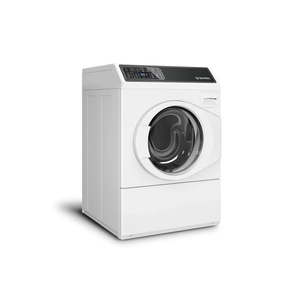 Speed Queen FF7010WN FF7 White Right-Hinged Front Load Washer with Pet Plus  Sanitize  Fast Cycle Times  Dynamic Balancing  5-Year Warranty - Image 3