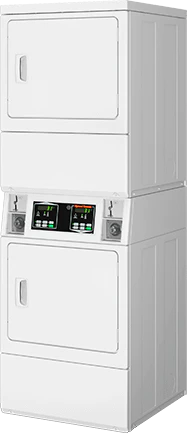 Speed Queen SSGNCAGS113TW01 Stack Gas Dryer - Coin-Operated - Image 3