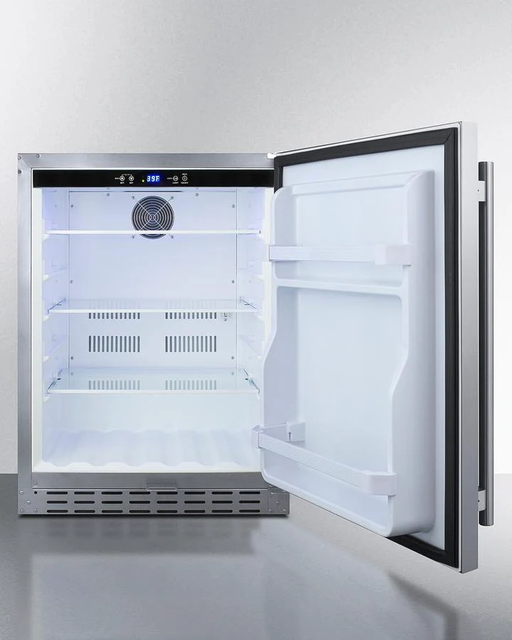 Summit AL55OSCSS 24" Built-in Outdoor Refrigerator, ADA Compliant - Image 7