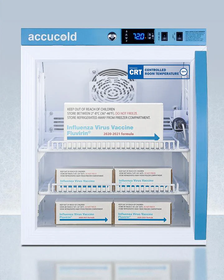 Summit ARG2PVCRTLHD 2 CU.FT. Compact Controlled Room Temperature Cabinet - Image 2