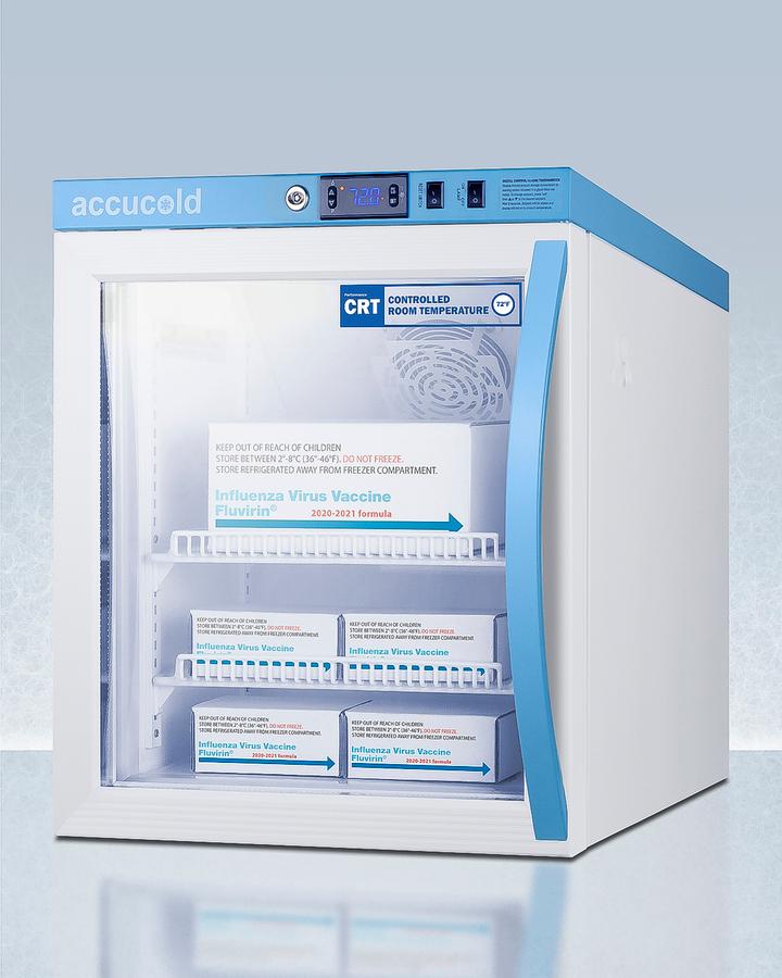 Summit ARG2PVCRTLHD 2 CU.FT. Compact Controlled Room Temperature Cabinet - Image 5