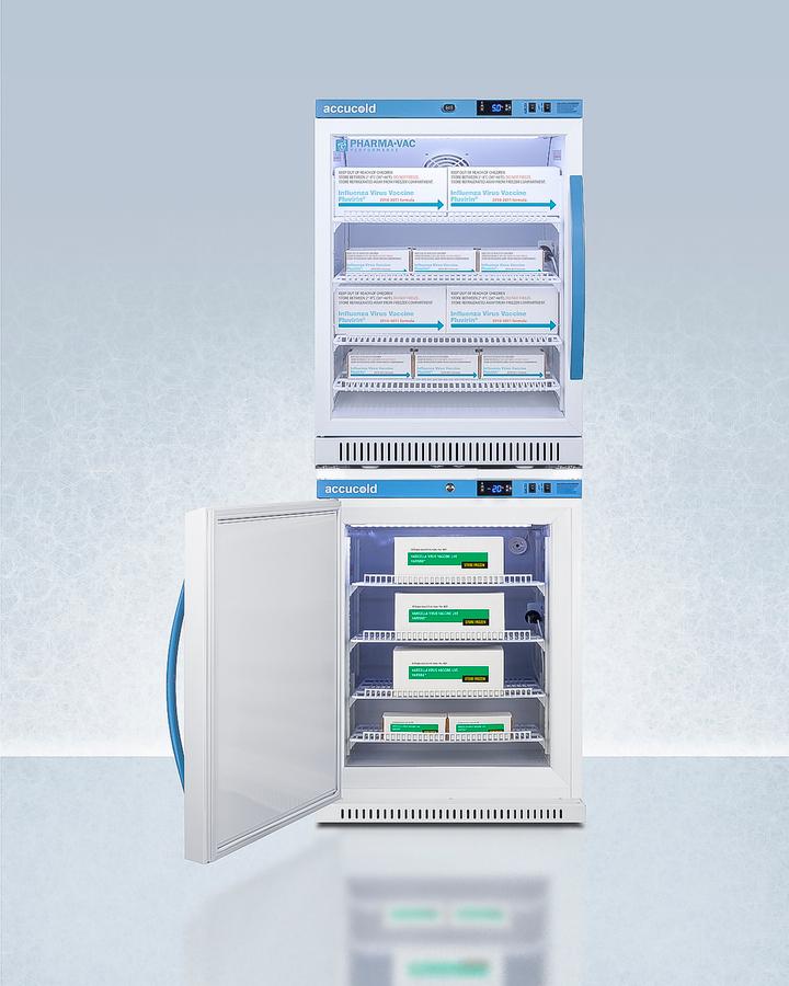 Summit ARG6PVAFZ5PVBIADASTACKLHD 24" Wide Performance Series All-refrigerator/all-freezer Combination - Image 7