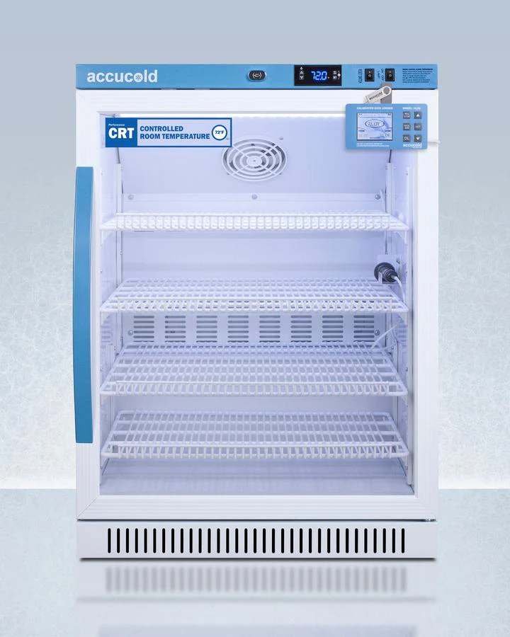 Summit ARG6PVCRT 6 CU.FT. ADA Height Upright Controlled Room Temperature Cabinet - Image 16