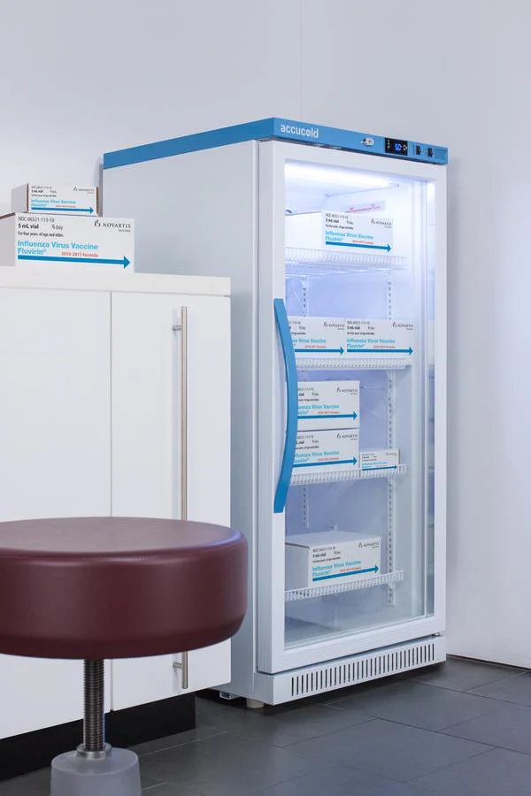 Summit ARG8PV456 8 CU.FT. Upright Vaccine Refrigerator, Certified To Nsf/ansi 456 Vaccine Storage Standard - Image 2