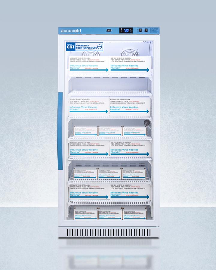 Summit ARG8PVCRT 8 CU.FT. Upright Controlled Room Temperature Cabinet - Image 4